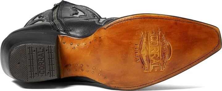 Corral Boots F1361 Women's Boots Black : 8.5 B - Medium, Leather - Image 3