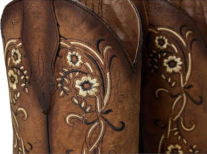 Corral Boots L2063 Cowboy Women's Boots Sand : 6.5 B - Medium, Leather - Image 7