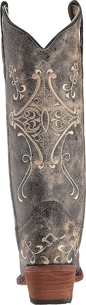 Corral Boots L5048 Cowboy Women's Boots Black/Bone : 7 B - Medium, Leather - Image 5