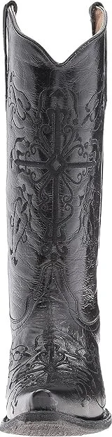 Corral Boots L5060 Women's Boots Black/Black : 5 B - Medium, Leather - Image 6