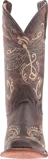 Corral Boots L5079 Women's Boots Brown/Bone : 6.5 B - Medium, Leather - Image 6