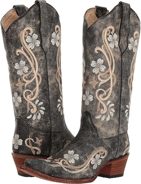 Corral Boots L5175 Cowboy Women's Boots Black/Multi : 6.5 B - Medium, Leather