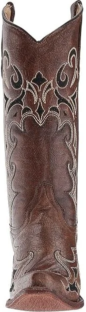 Corral Boots L5247 Cowboy Women's Boots Black/Brown : 5 B - Medium, Leather - Image 6
