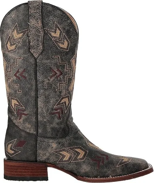 Corral Boots L5253 Cowboy Women's Boots Black/Bone : 6.5 B - Medium, Leather - Image 8