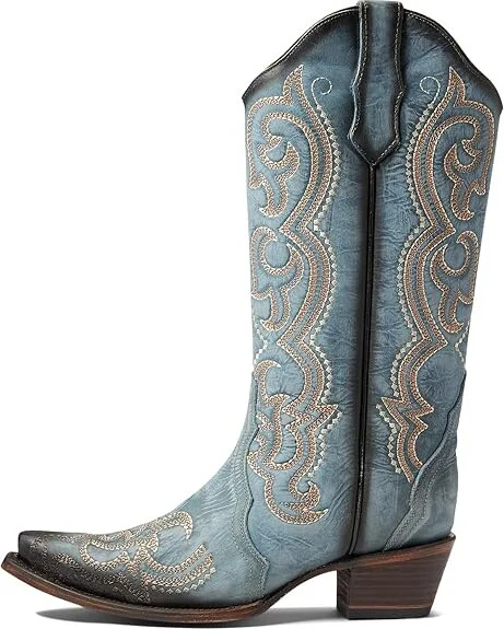 Corral Boots L5869 Women's Shoes Blue Jean : 8.5 B - Medium, Leather - Image 5