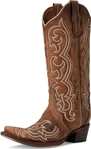 Corral Boots L5893 Cowboy Women's Boots Brown : 10 B - Medium, Leather - Image 5