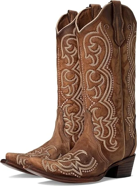 Corral Boots L5893 Cowboy Women's Boots Brown : 10 B - Medium, Leather
