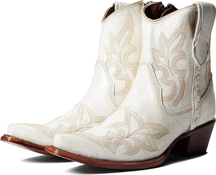 Corral Boots L5916 Women's Shoes Pearl : 7 B - Medium, Leather