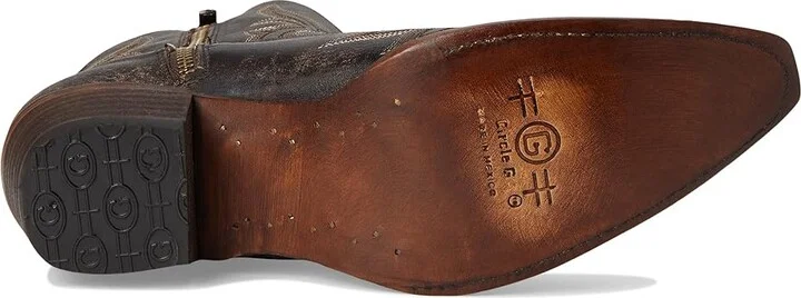 Corral Boots L5917 Cowboy Women's Boots Black/Brown : 7.5 B - Medium, Leather - Image 3