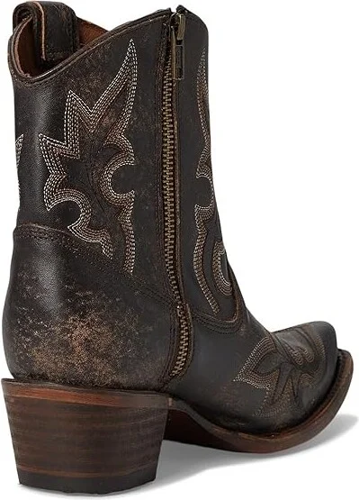 Corral Boots L5917 Cowboy Women's Boots Black/Brown : 7.5 B - Medium, Leather - Image 4