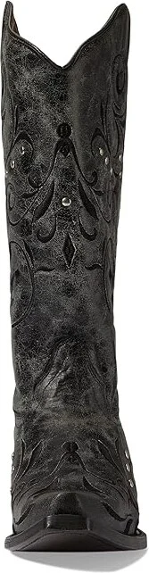 Corral Boots L5936 Women's Boots Black/Grey : 9 B - Medium, Leather - Image 2