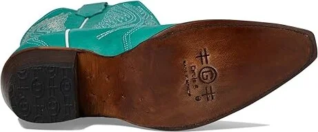 Corral Boots L6061 Women's Boots Turquoise : 7.5 B - Medium, Leather - Image 3