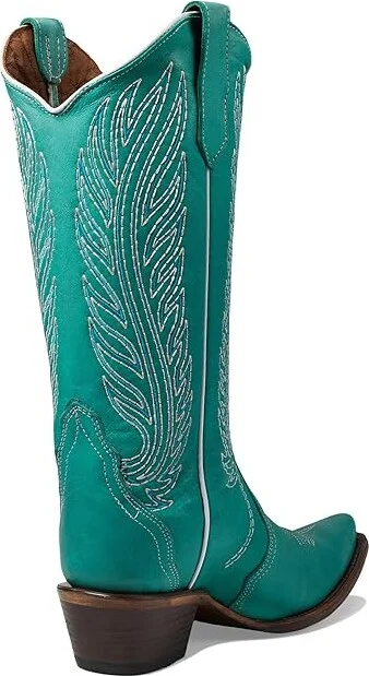 Corral Boots L6061 Women's Boots Turquoise : 7.5 B - Medium, Leather - Image 4