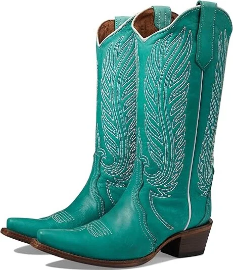 Corral Boots L6061 Women's Boots Turquoise : 7.5 B - Medium, Leather