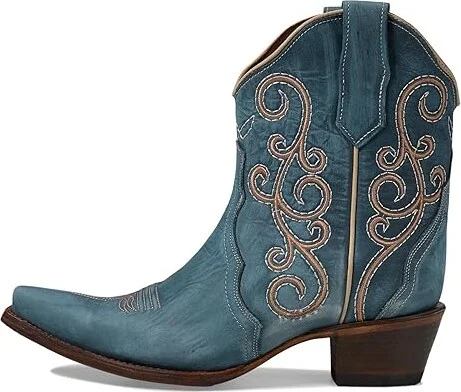 Corral Boots L6068 Women's Boots Blue : 7 B - Medium, Leather - Image 6