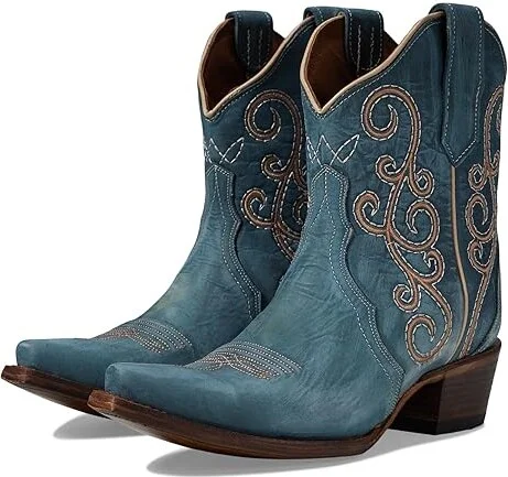 Corral Boots L6068 Women's Boots Blue : 7 B - Medium, Leather
