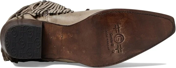 Corral Boots L6071 Women's Boots Sand : 5 B - Medium, Leather - Image 3