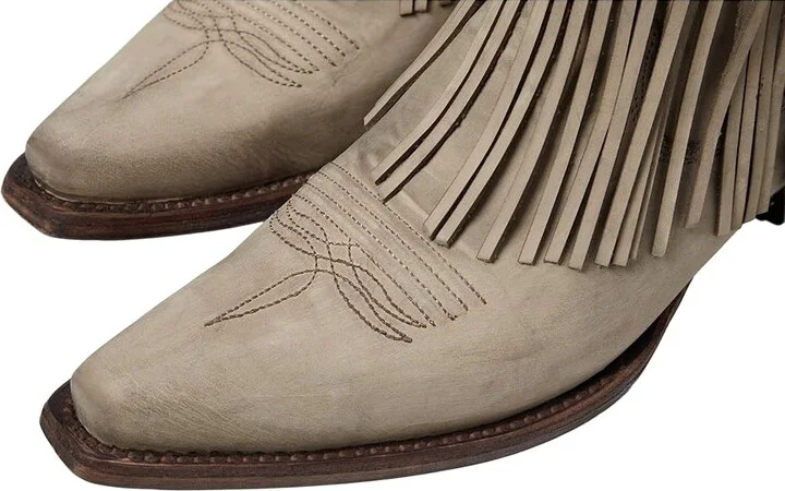 Corral Boots L6071 Women's Boots Sand : 5 B - Medium, Leather - Image 6