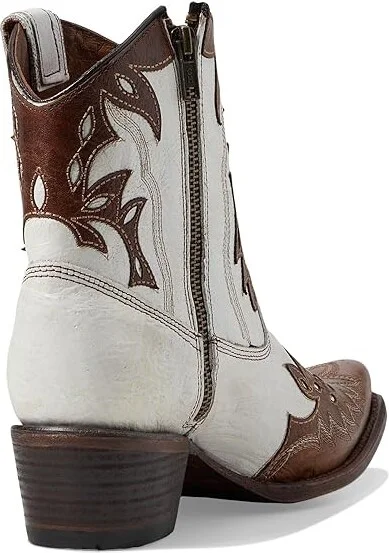 Corral Boots L6099 Cowboy Women's Boots White/Camel : 7 B - Medium, Leather - Image 4