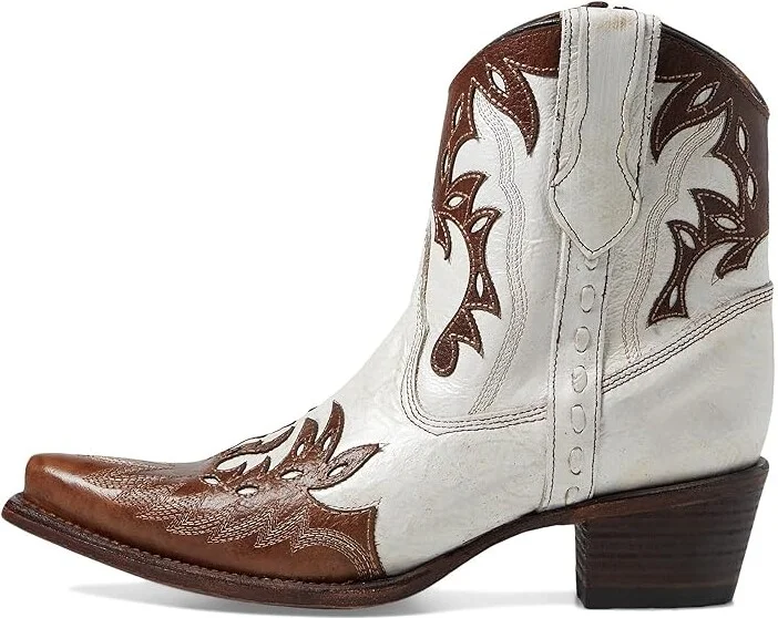 Corral Boots L6099 Cowboy Women's Boots White/Camel : 7 B - Medium, Leather - Image 6