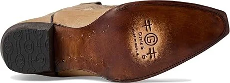 Corral Boots L6116 Cowboy Women's Boots Sand : 8.5 B - Medium, Leather - Image 3