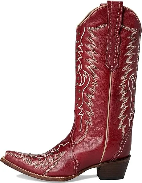 Corral Boots L6117 Cowboy Women's Boots Red : 10 B - Medium, Leather - Image 6