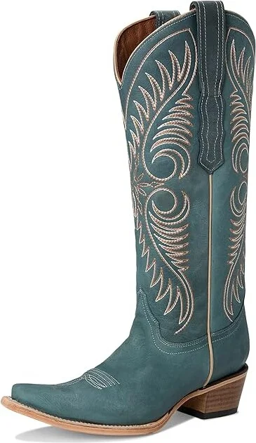 Corral Boots L6120 Cowboy Women's Boots Blue : 10 B - Medium, Leather - Image 5