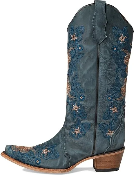 Corral Boots L6210 Cowboy Women's Boots Blue : 7.5 B - Medium, Leather - Image 6