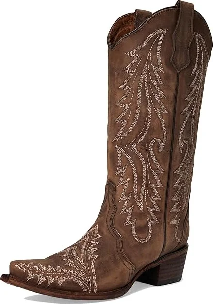 Corral Boots L6213 Cowboy Women's Boots Sand : 11 B - Medium, Leather/Rubber - Image 5