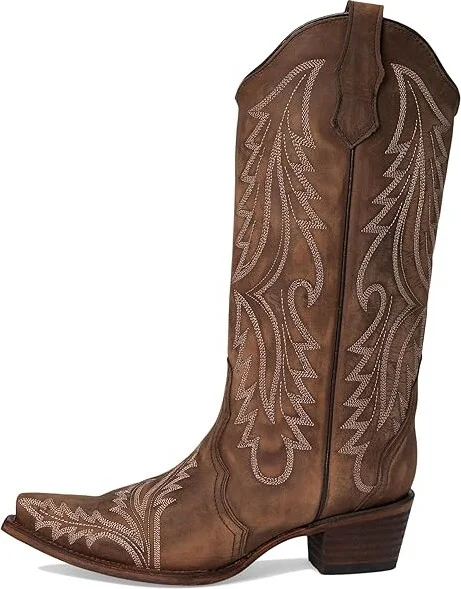 Corral Boots L6213 Cowboy Women's Boots Sand : 11 B - Medium, Leather/Rubber - Image 6