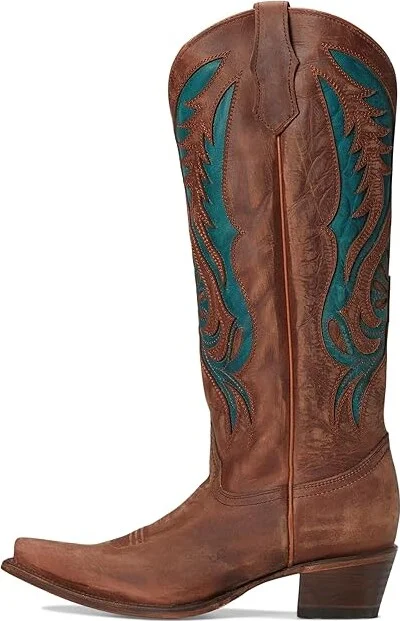 Corral Boots L6216 Cowboy Women's Boots Shedron/Turquoise : 5.5 B - Medium, Leather/Rubber - Image 6