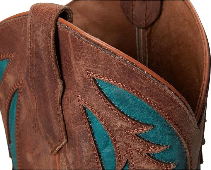 Corral Boots L6216 Cowboy Women's Boots Shedron/Turquoise : 5.5 B - Medium, Leather/Rubber - Image 7