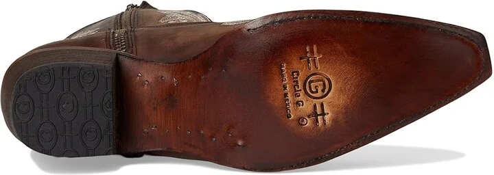 Corral Boots L6222 Cowboy Women's Boots Chocolate : 8 B - Medium, Leather/Rubber - Image 3