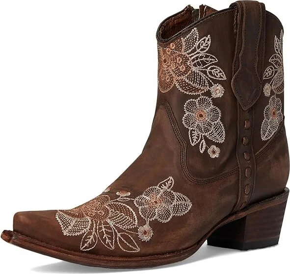 Corral Boots L6222 Cowboy Women's Boots Chocolate : 8 B - Medium, Leather/Rubber - Image 5