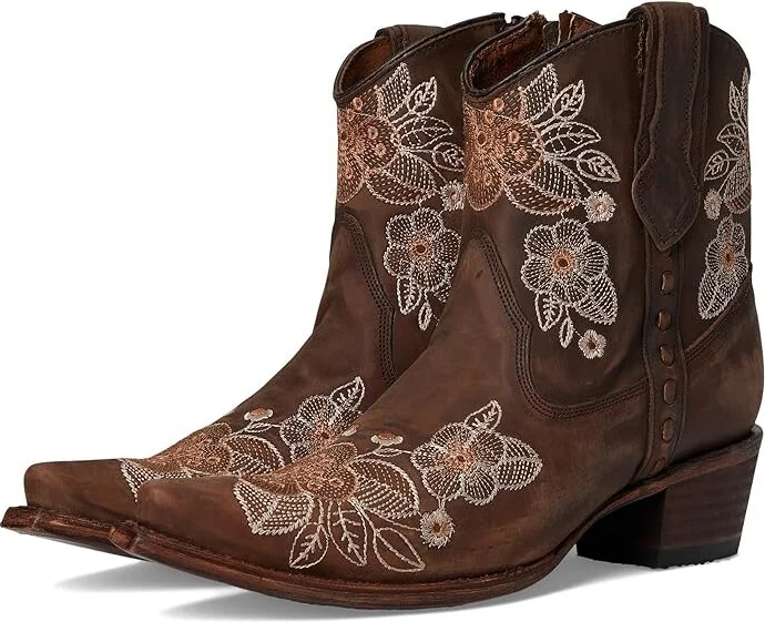 Corral Boots L6222 Cowboy Women's Boots Chocolate : 8 B - Medium, Leather/Rubber
