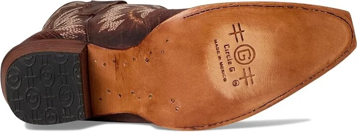 Corral Boots L6244 Cowboy Women's Boots Honey : 8.5 B - Medium, Leather/Suede - Image 3