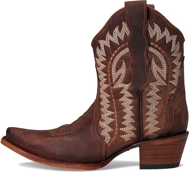 Corral Boots L6244 Cowboy Women's Boots Honey : 8.5 B - Medium, Leather/Suede - Image 6