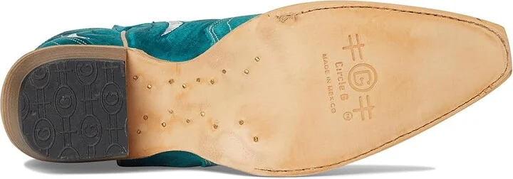 Corral Boots L6248 Cowboy Women's Boots Turquoise : 7 B - Medium, Leather - Image 3