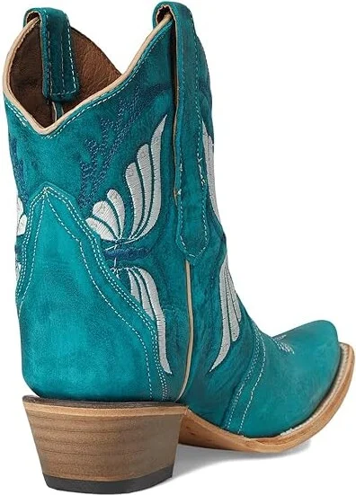 Corral Boots L6248 Cowboy Women's Boots Turquoise : 7 B - Medium, Leather - Image 4
