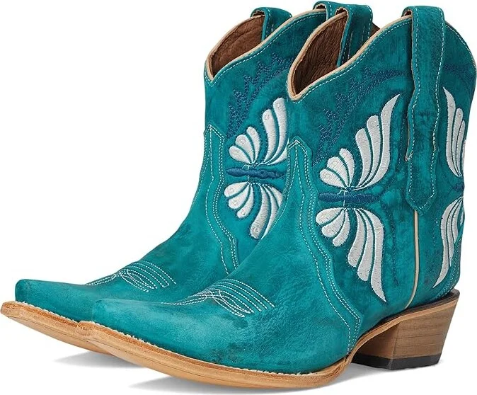 Corral Boots L6248 Cowboy Women's Boots Turquoise : 7 B - Medium, Leather
