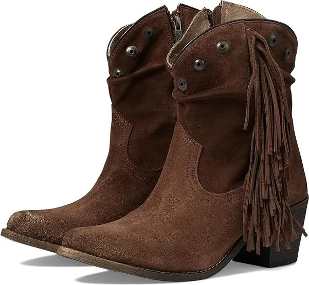 Corral Boots Q0300 Women's Boots Brown : 10.5 B - Medium, Leather/Suede