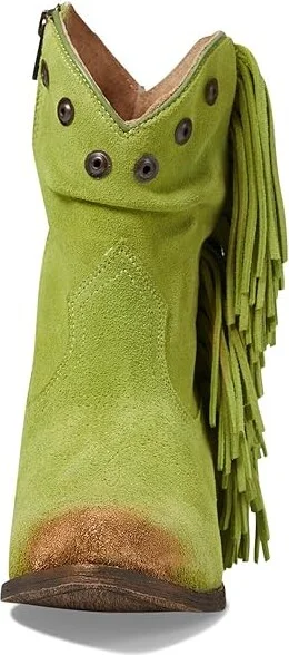 Corral Boots Q0303 Women's Boots Green : 7.5 B - Medium, Leather/Suede - Image 2