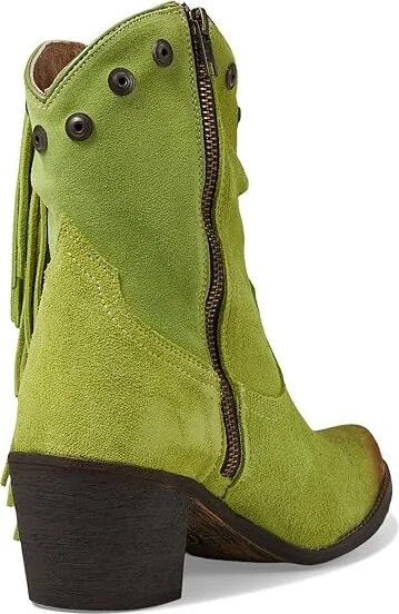 Corral Boots Q0303 Women's Boots Green : 7.5 B - Medium, Leather/Suede - Image 4