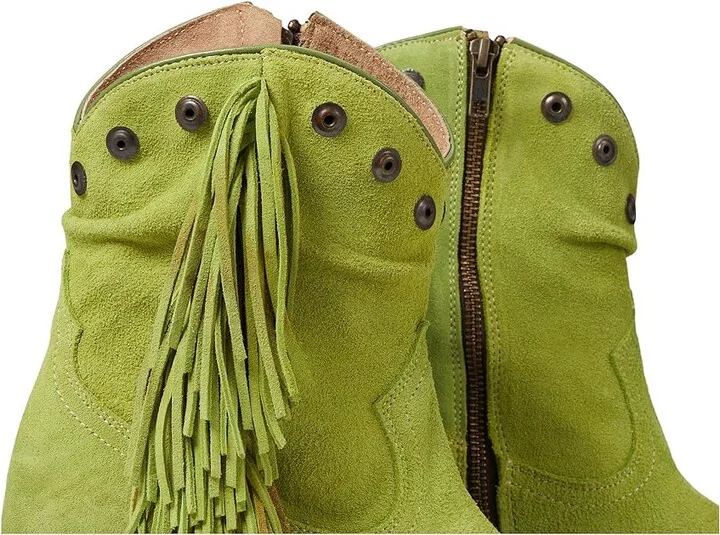 Corral Boots Q0303 Women's Boots Green : 7.5 B - Medium, Leather/Suede - Image 6