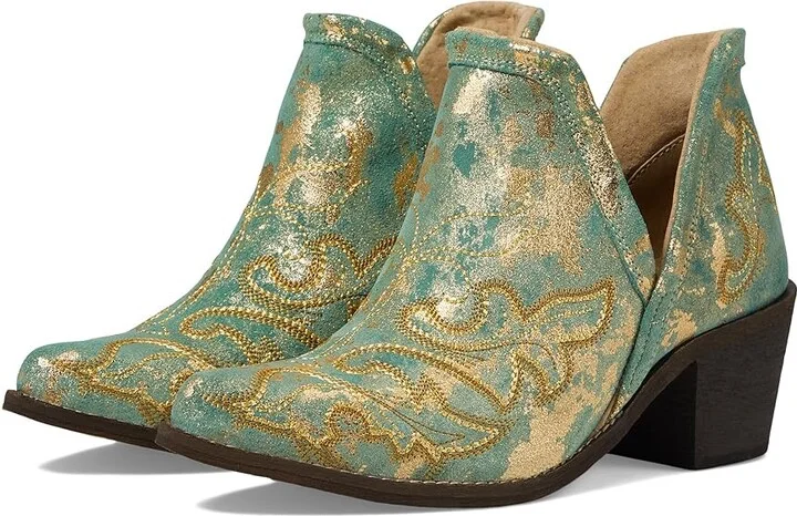 Corral Boots Q0307 Women's Boots Green : 6 B - Medium, Leather/Rubber