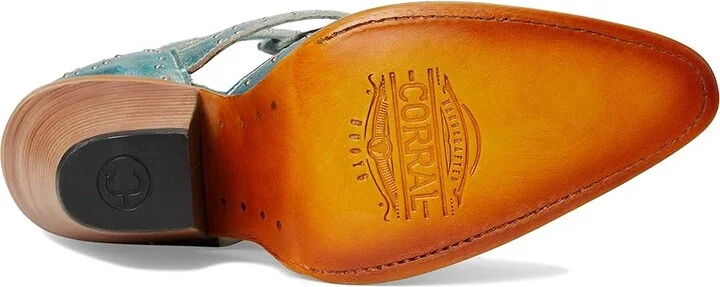 Corral Boots Z2028 Cowboy Women's Boots Sky Blue : 6.5 B - Medium, Leather - Image 3