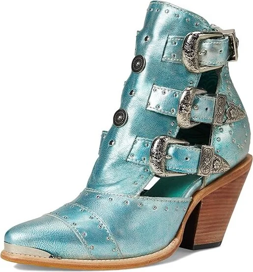 Corral Boots Z2028 Cowboy Women's Boots Sky Blue : 6.5 B - Medium, Leather - Image 5