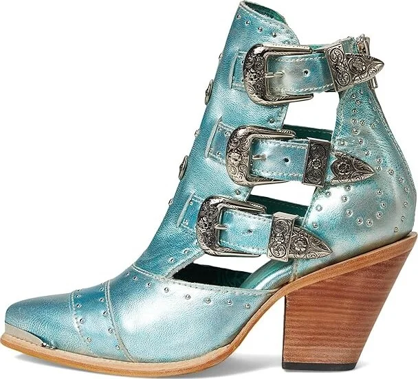 Corral Boots Z2028 Cowboy Women's Boots Sky Blue : 6.5 B - Medium, Leather - Image 6