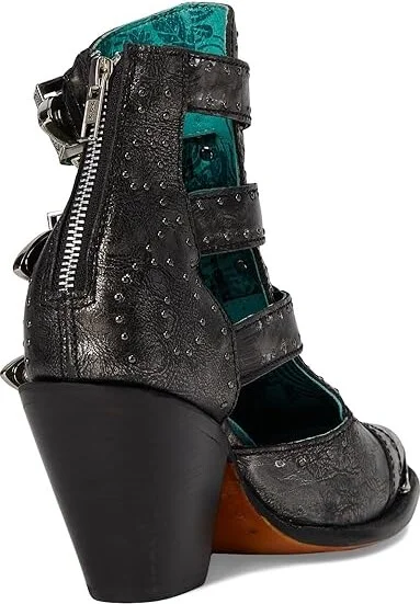 Corral Boots Z2030 Cowboy Women's Boots Silver/Black : 8.5 B - Medium, Leather - Image 4