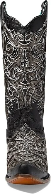 Corral Boots Z5174 Women's Boots Black : 6 B - Medium, Leather - Image 2